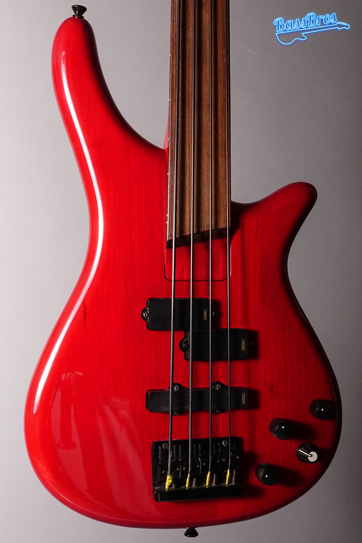 ■SGC Nanyo Fretless Bass フレットレスベース Bass Collection SGC Nanyo Fretless - BassBros