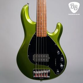 2007 Ernie Ball Music Man Stingray 5 Dargie Delight Lined Fretless
